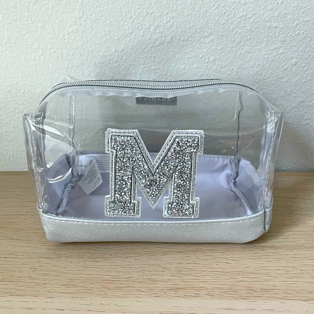 Initial M • Makeup Travel Pouch